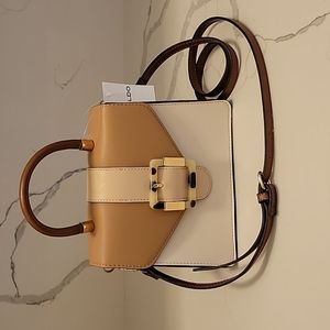 Brand New Aldo Tan and Cream Bag